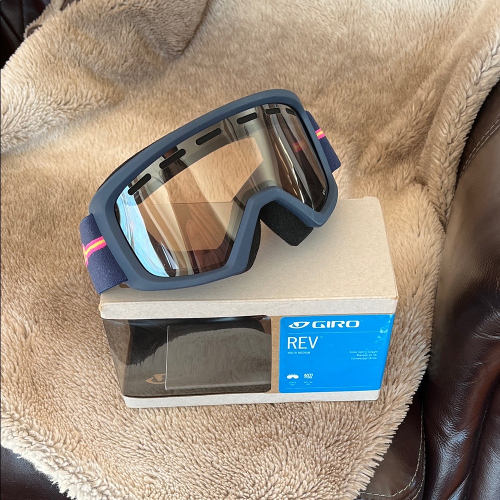 Giro Kids Ski Goggles - Blue and Pink